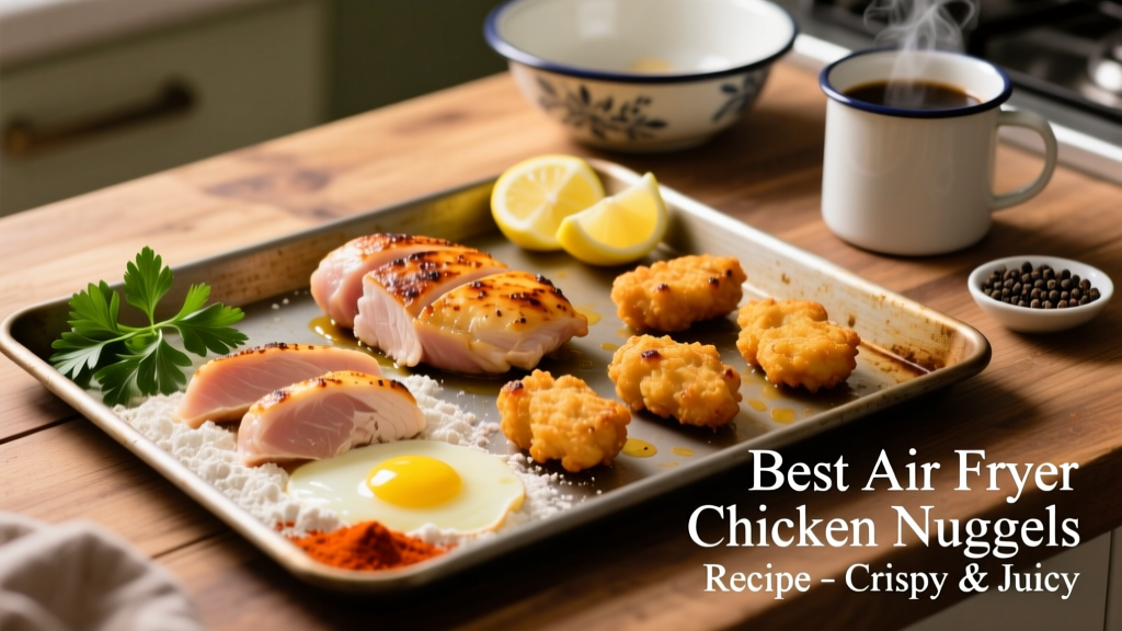 Best Air Fryer Chicken Nuggets Recipe (Crispy & Juicy)