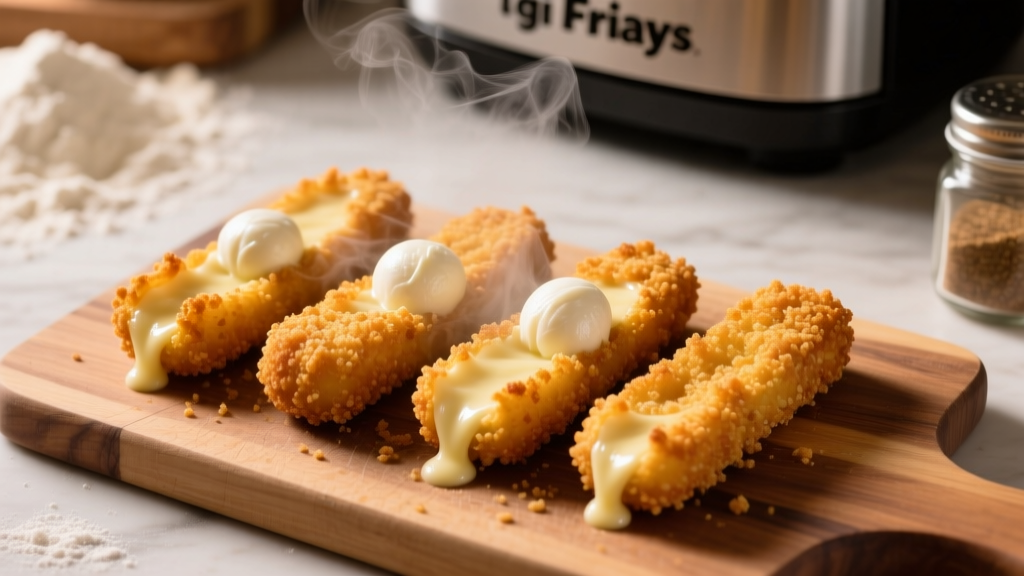 Air Fry TGI Friday’s Mozzarella Sticks Perfectly