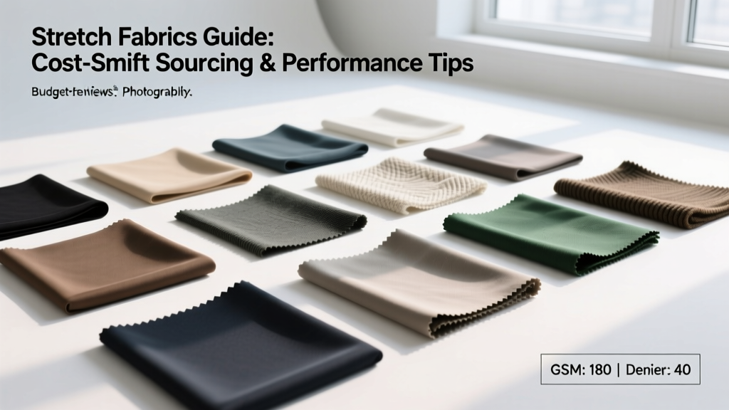 Stretch Fabrics Guide: Cost-Smart Sourcing & Performance Tips