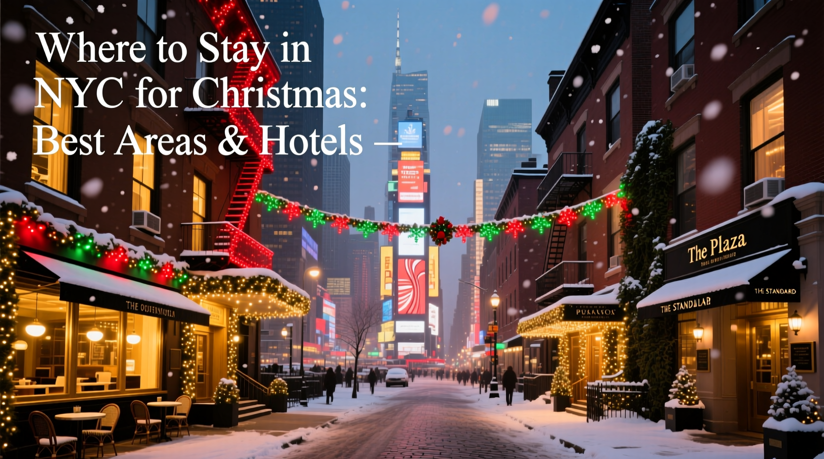 where to stay in nyc for christmas