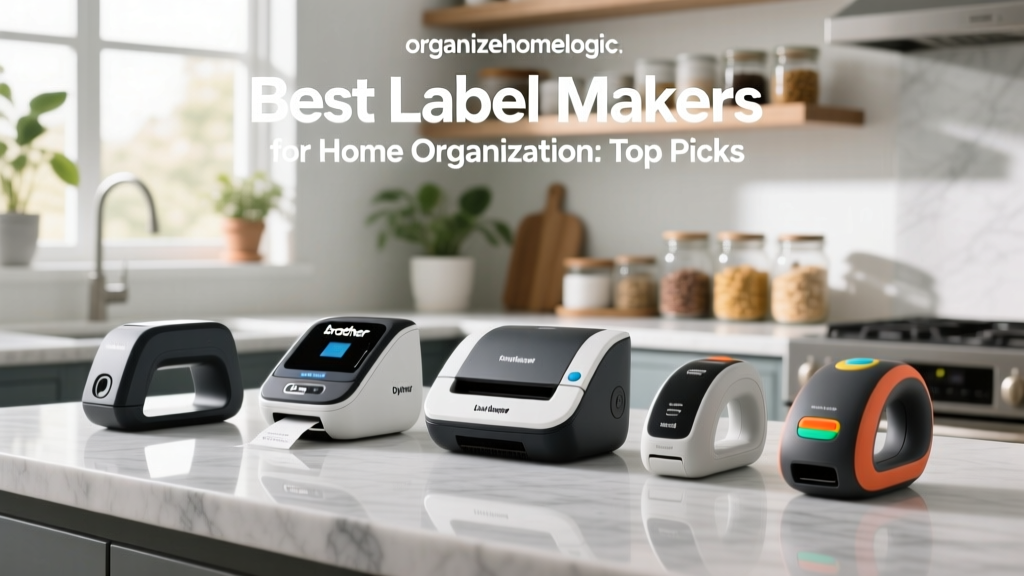 Best Label Makers for Home Organization: Top Picks