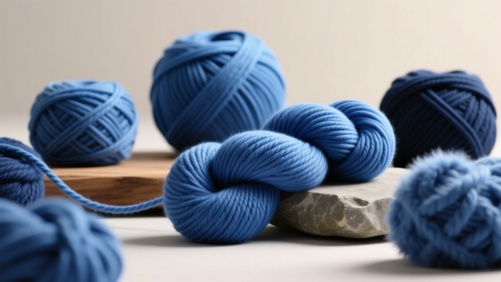 Chunky Blue Yarn Buyer's Guide: Types, Weaves & Sourcing Tips