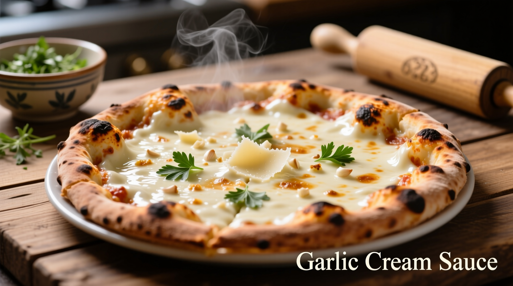 Perfect Garlic Cream Sauce for Pizza: Recipe & Tips