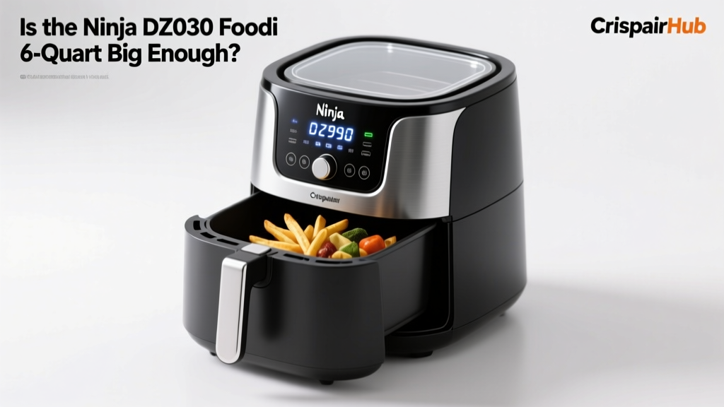 Is the Ninja DZ090 Foodi 6-Quart Big Enough?