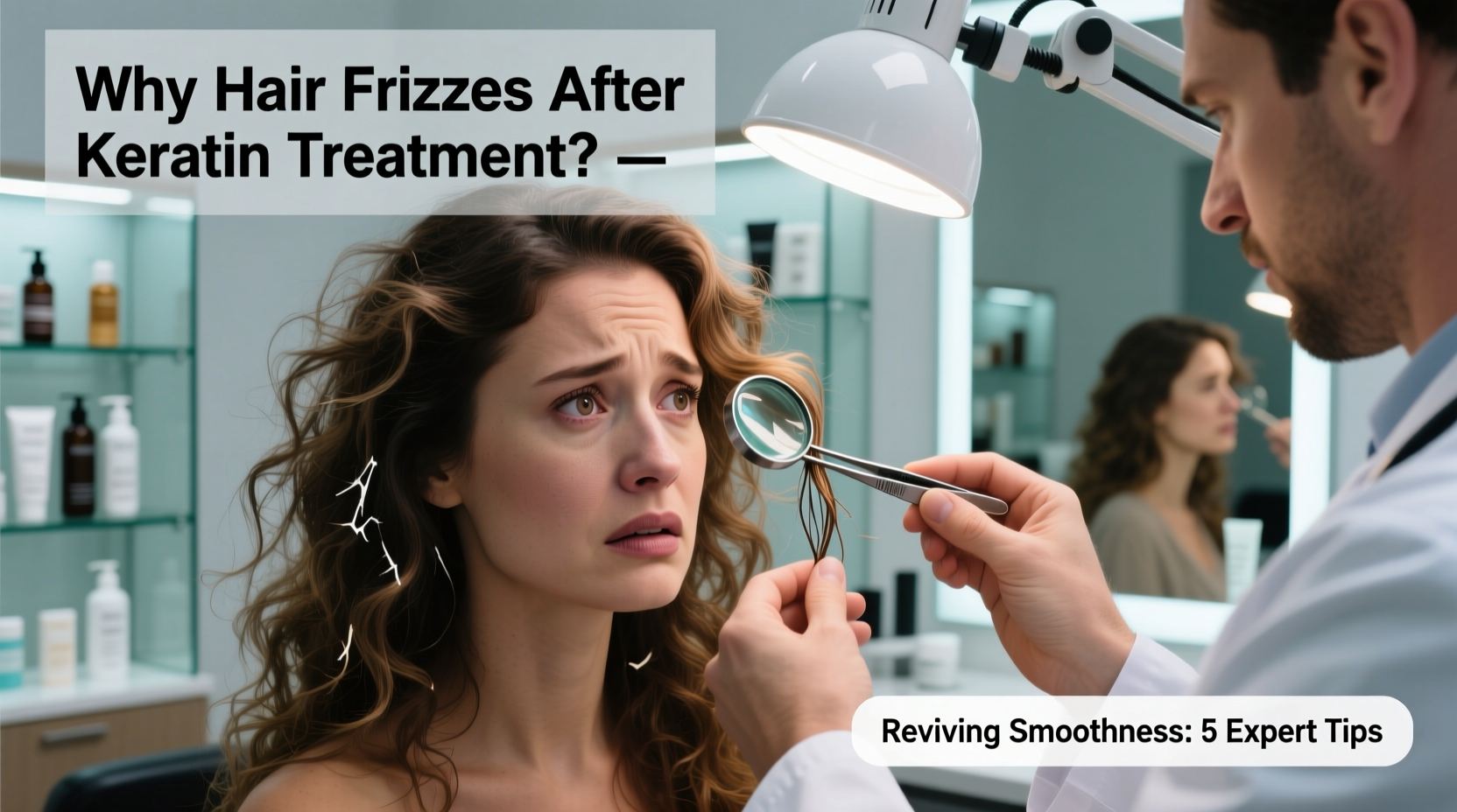 why is my hair frizzy after keratin treatment and how to revive smoothness