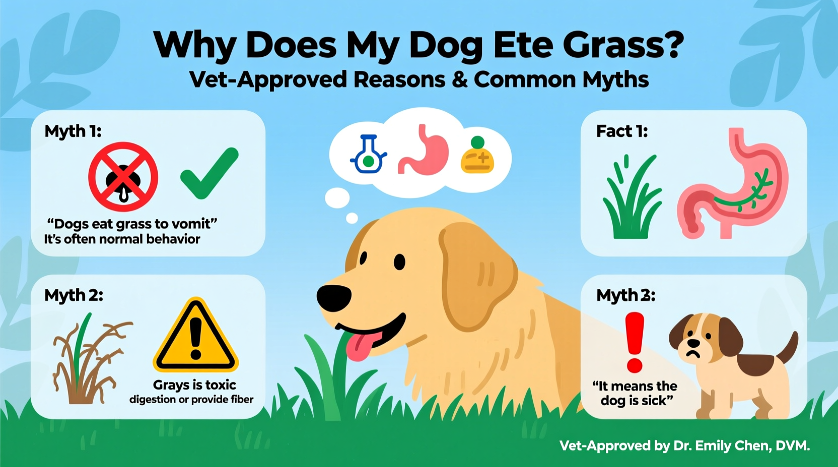 why does my dog eat grass vet approved reasons and myths