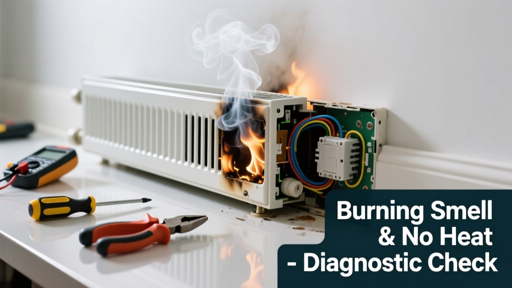 Baseboard Heater Smells Burning & Won’t Heat Properly