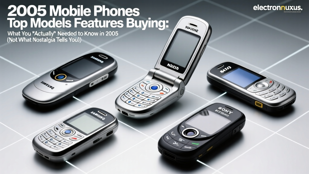 2005 Mobile Phones Top Models Features Buying: What You *Actually* Needed to Know in 2005 (Not What Nostalgia Tells You)