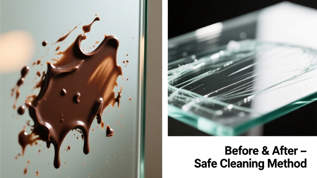 How to Remove Chocolate from Glass Surfaces Safely