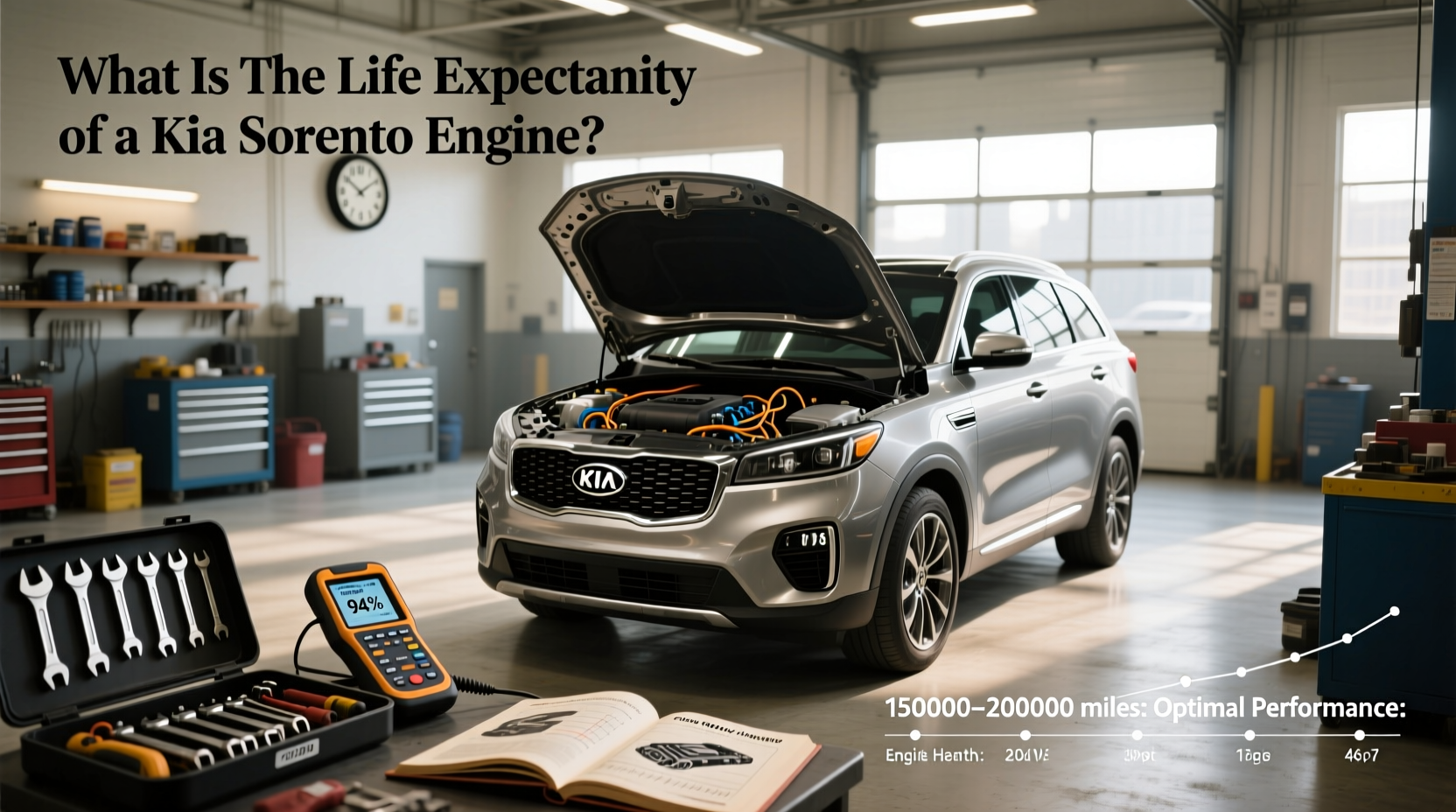 How to Choose a Kia Sorento Used Engine: Life Expectancy Guide