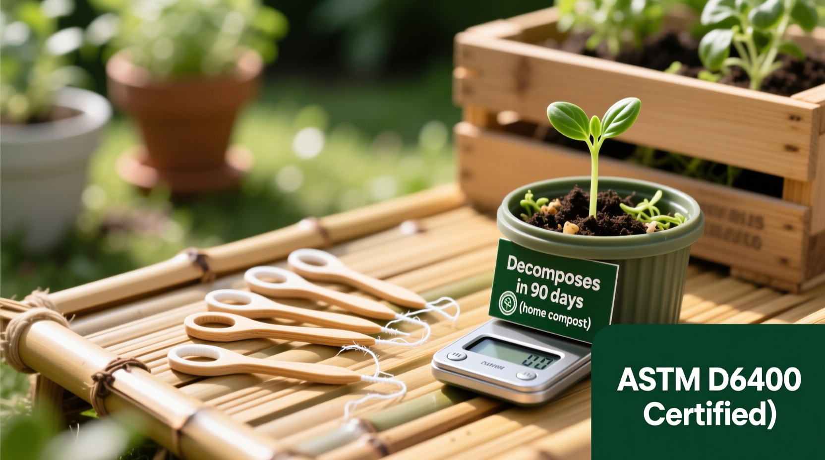 compostable dental floss picks vs silk floss which decomposes faster