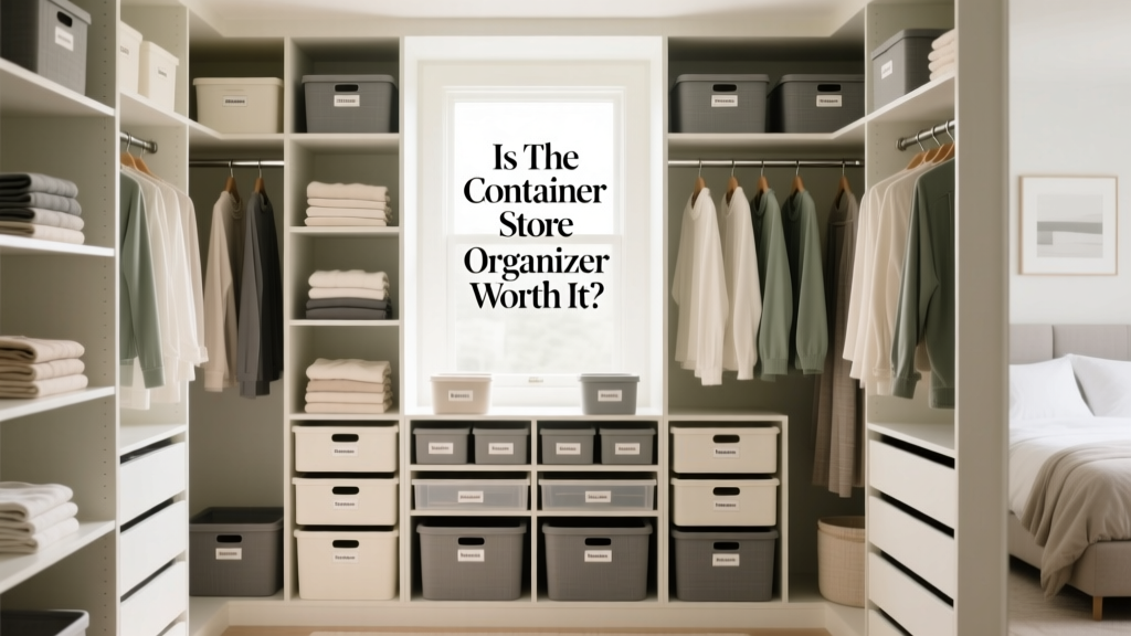 Is The Container Store Closet Organizer Worth It?