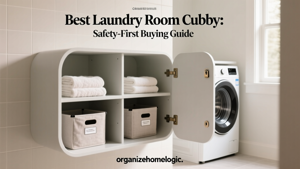 Best Laundry Room Cubby: Safety-First Buying Guide