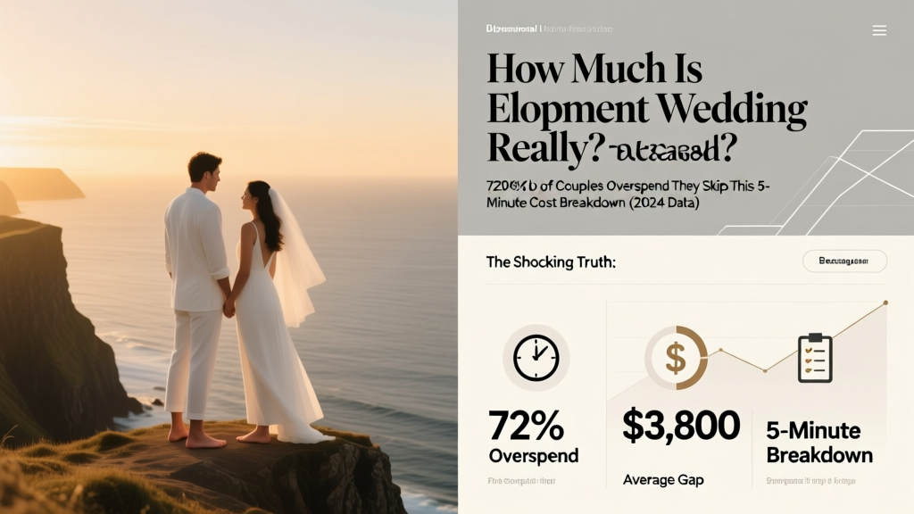 How Much Is Elopement Wedding? Real 2026 Costs