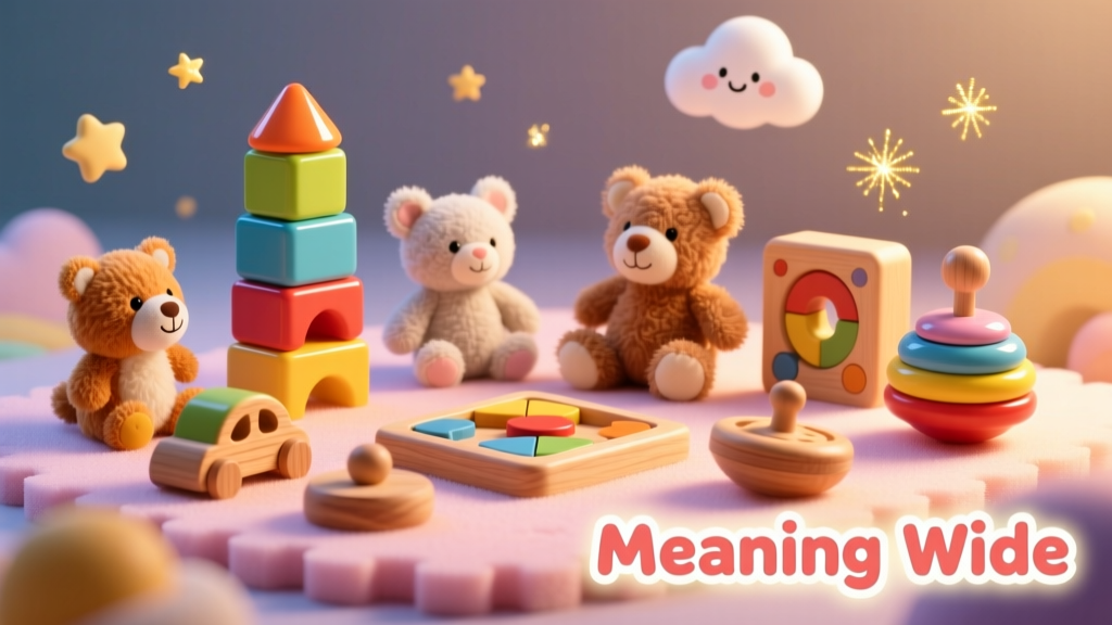 Meaning-Wise: How Toy Design, Language, and Cognitive Development Shape Children's Understanding of the World