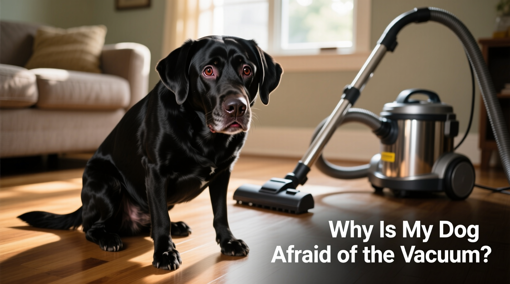 why is my dog suddenly afraid of the vacuum cleaner behavior decoded