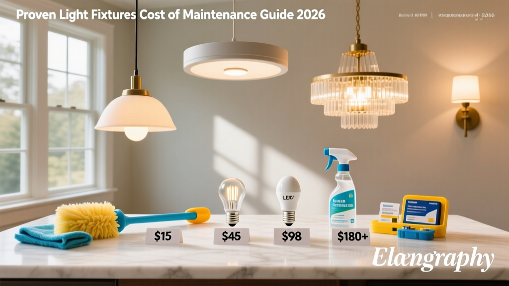 Proven Light Fixtures Cost of Maintenance Guide 2026