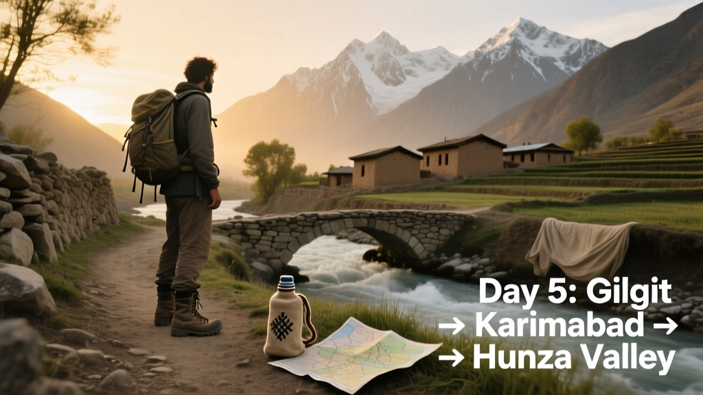 Day 5: Gilgit to Karimabad in Hunza Valley — Budget Transport, Local Stays & Cultural Immersion