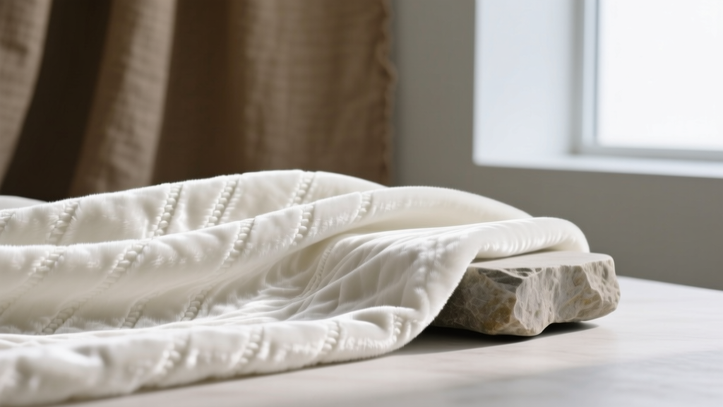 White Cotton Velvet Fabric: Luxe, Sustainable & Tech-Enhanced