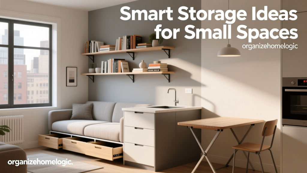 Smart Storage Ideas for Small Spaces