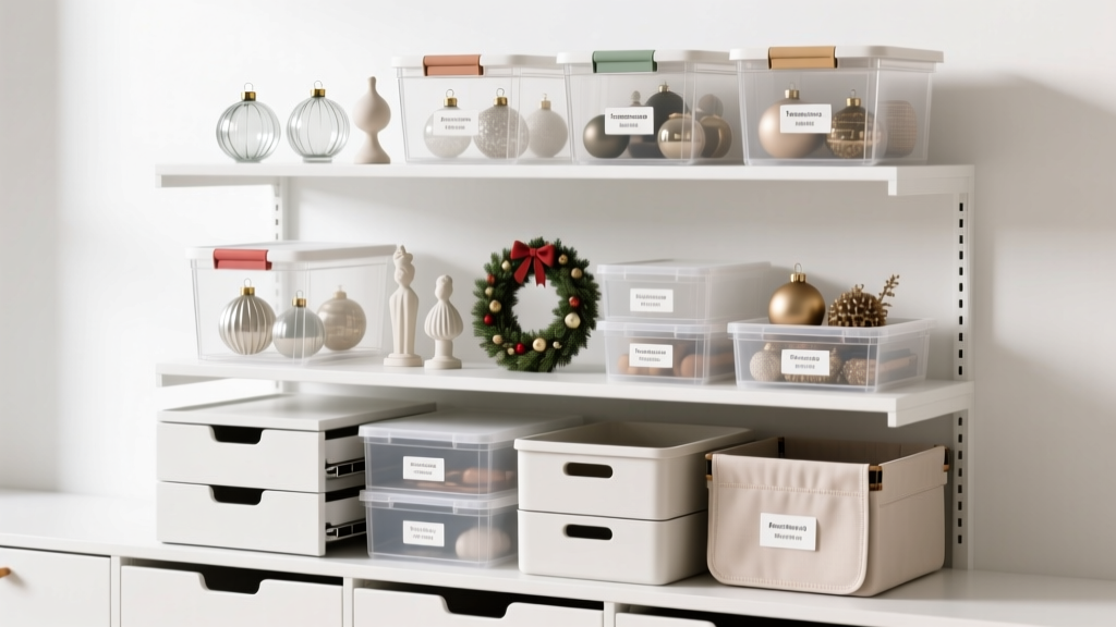Holiday Decor Storage Hierarchy: Plastic Bins vs. Special...