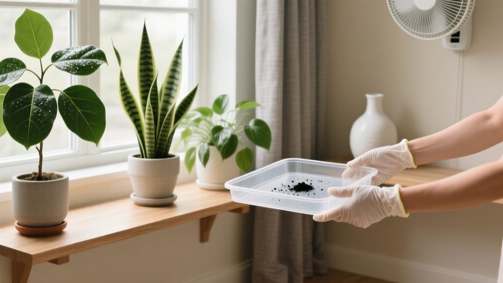 Get Rid of Fungus Gnats on Indoor Plants