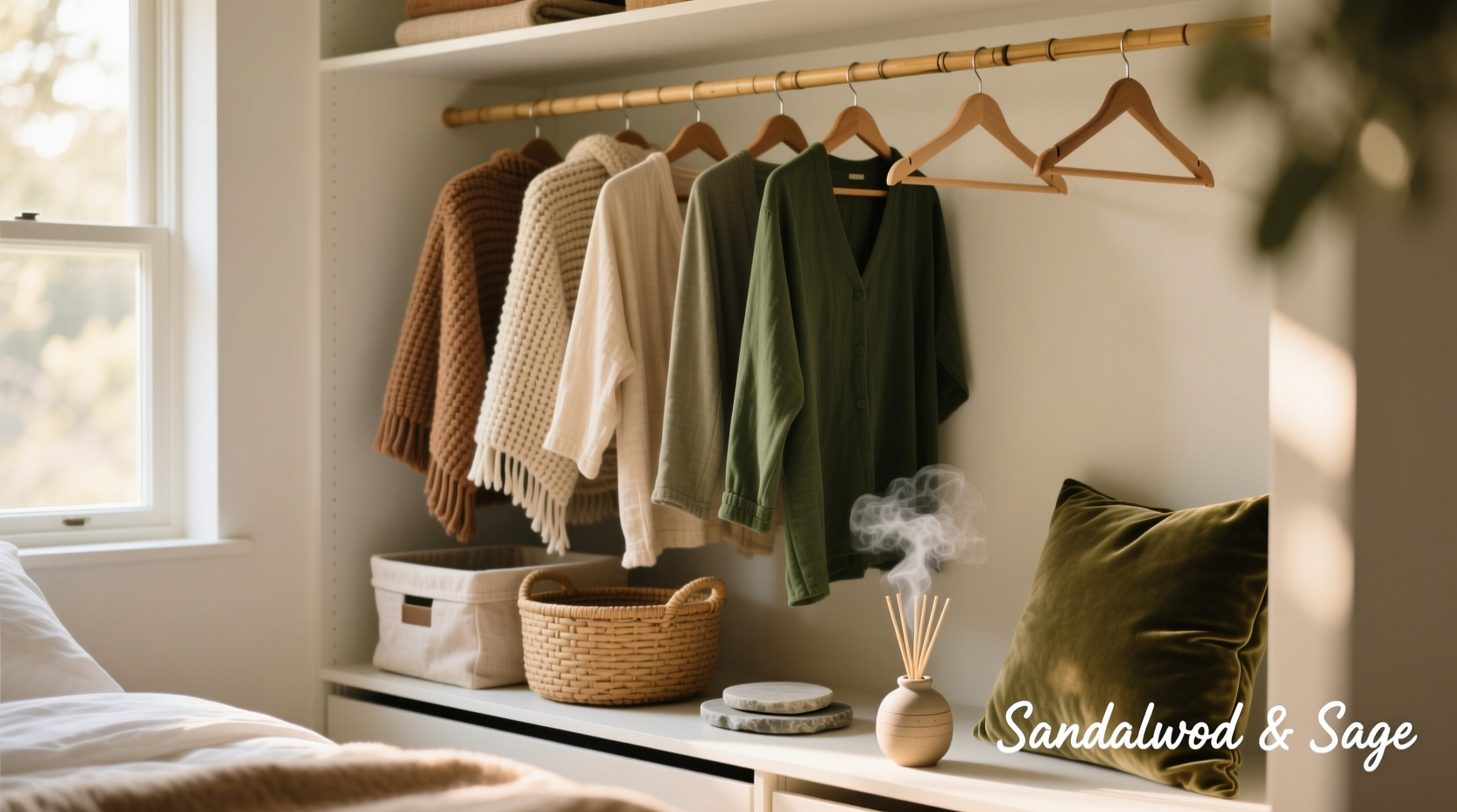 closet organization tips for mindful grounding