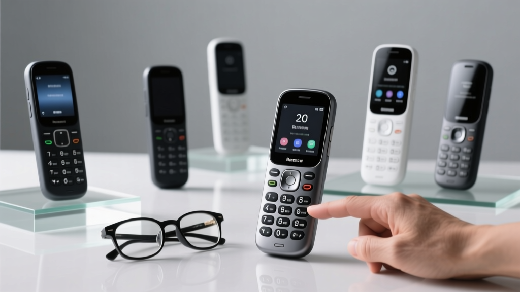 Big Button Phones for Seniors & Low Vision Users