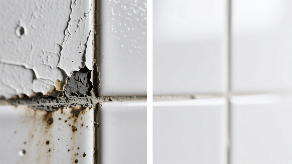How to Remove Tile Grout Stain from Painted Wall Safely