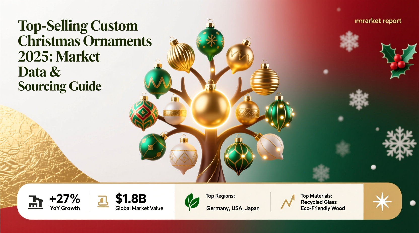 best selling custom christmas ornament