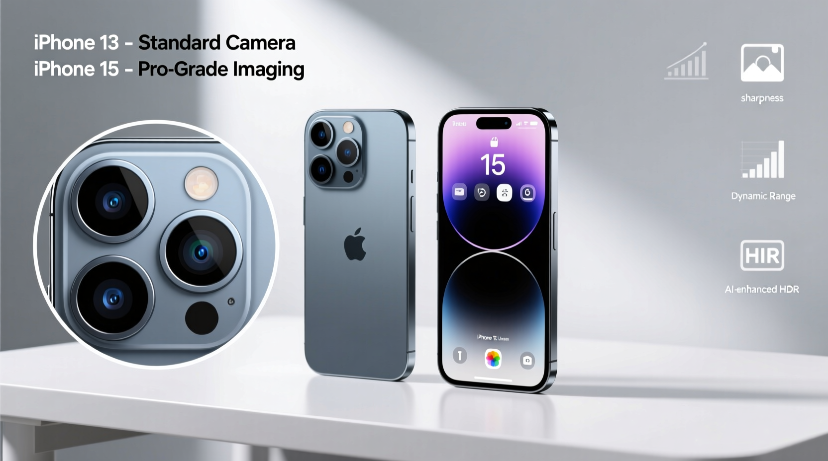 is it worth upgrading from iphone 13 to iphone 15 just for the camera bump