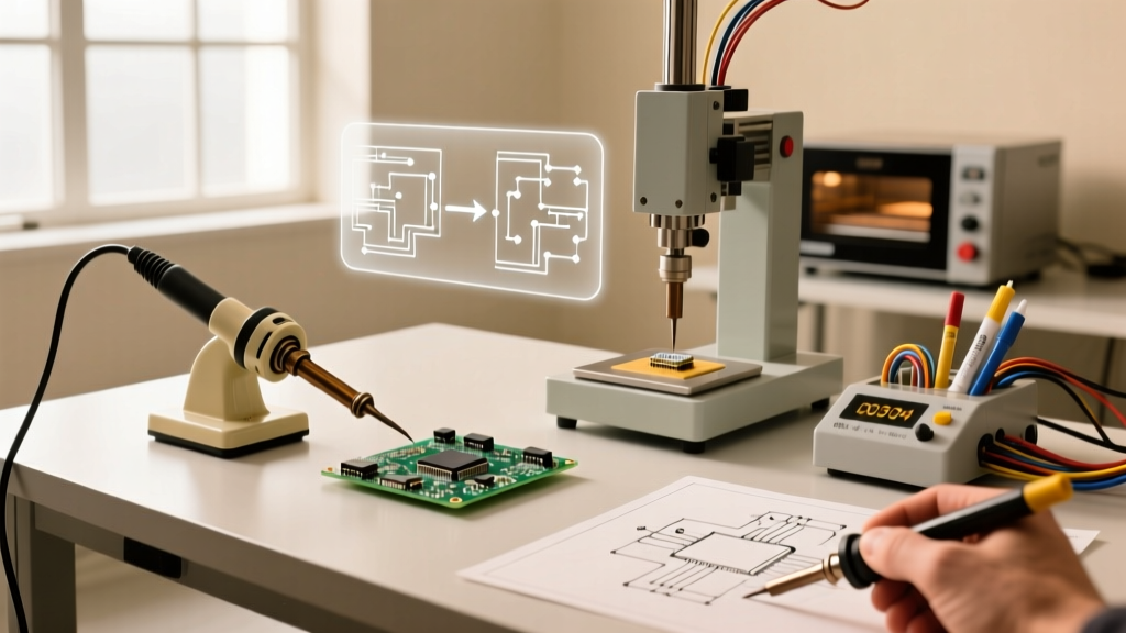 History of Soldering Circuit Board Assembly: From Irons to SMT