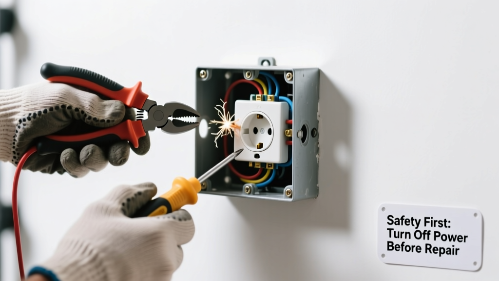 How to Fix a Sparking Electrical Outlet Safely
