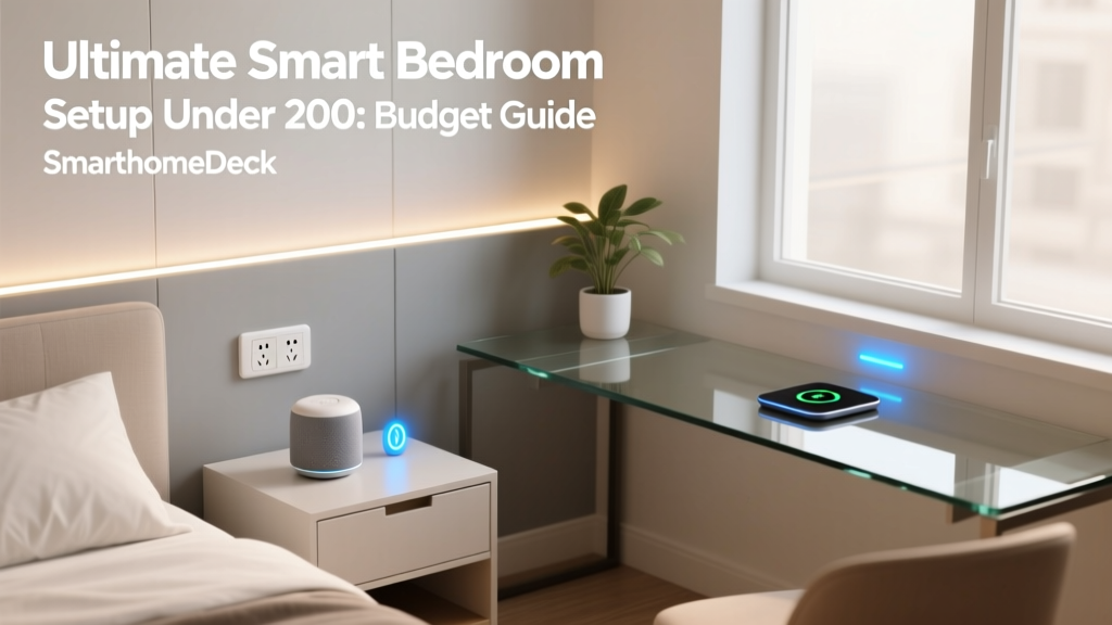 Ultimate Smart Bedroom Setup Under 200: Budget Guide