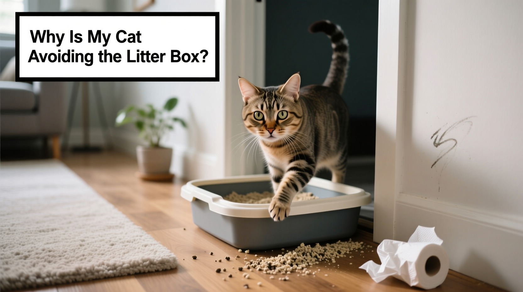 why is my cat suddenly avoiding the litter box and how to fix it fast