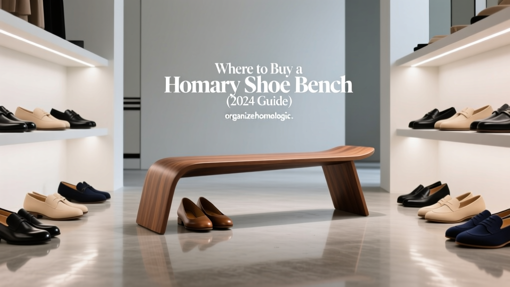 Where to Buy a Homary Shoe Bench (2024 Guide)
