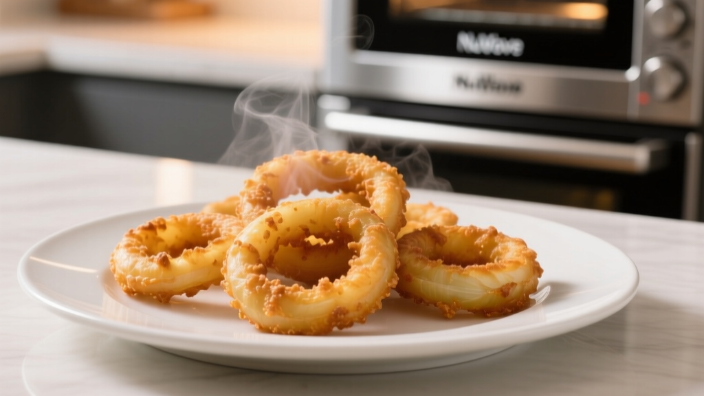 Perfect Onion Rings in a NuWave Oven (Crispy & Healthy!)