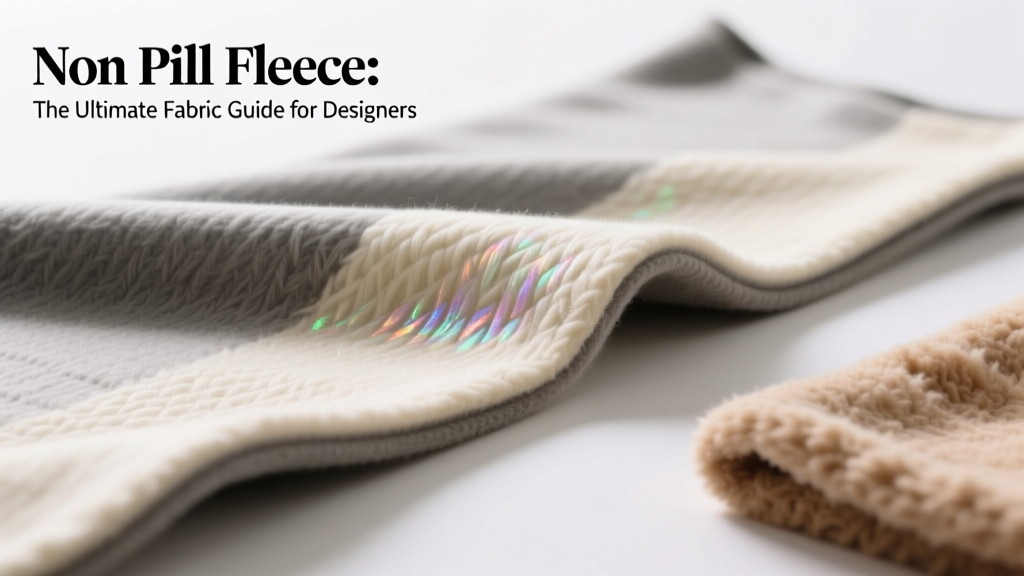 Non Pill Fleece: The Ultimate Fabric Guide for Designers