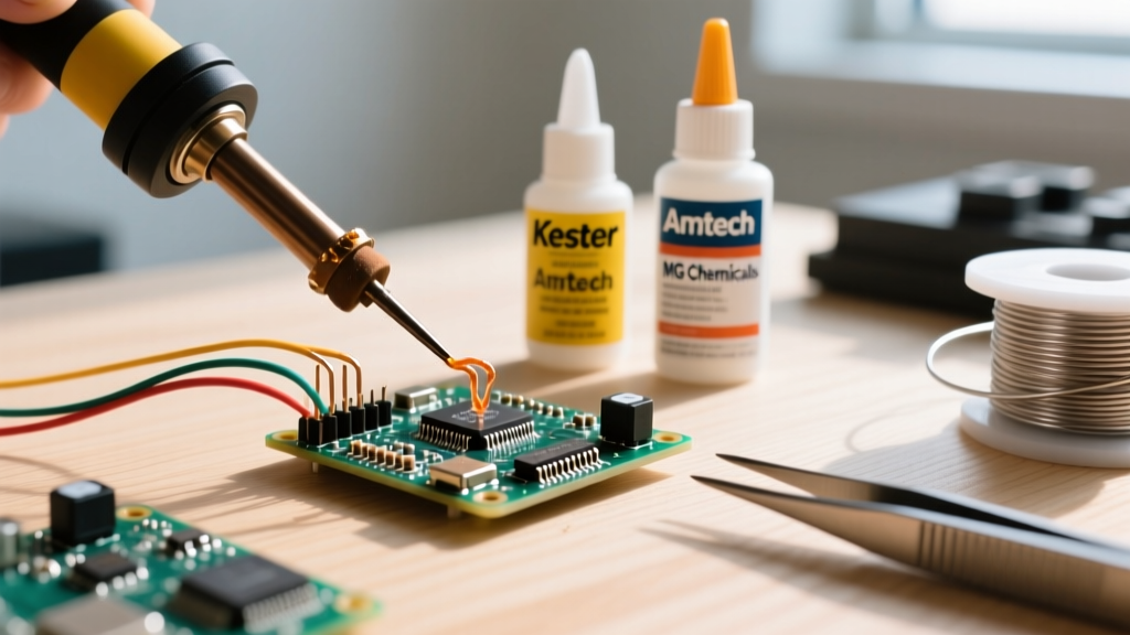 How to Use Flux for Soldering: Kester vs Amtech vs MG Chemicals