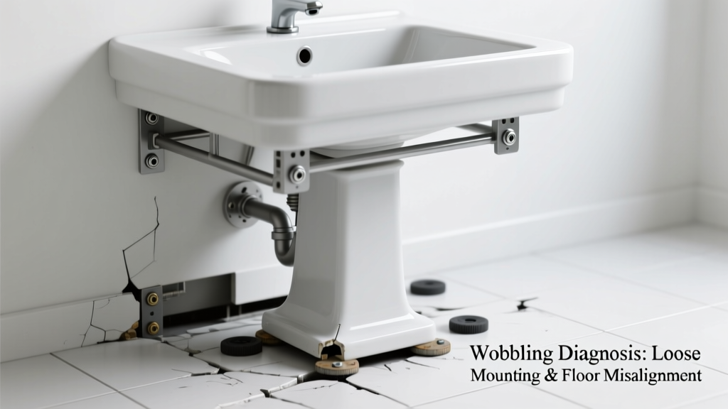 Pedestal Sink Wobbling Not Working at All: Quick Diagnosis