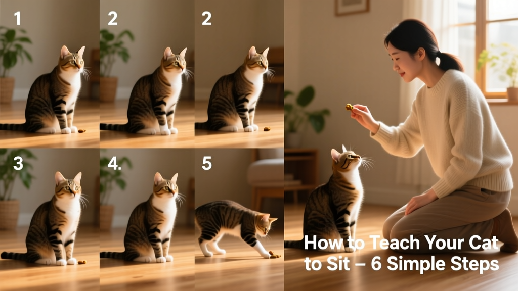 How to Teach a Cat to Sit in 6 Simple Steps