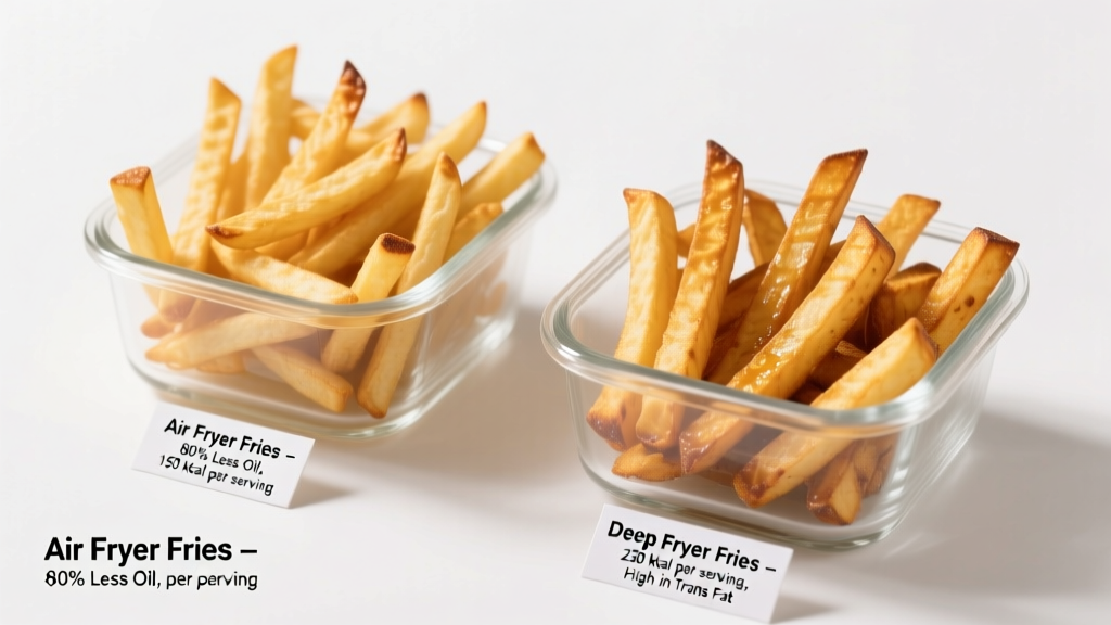 Air Fryer vs Deep Fryer Fries: Taste, Health & Cost