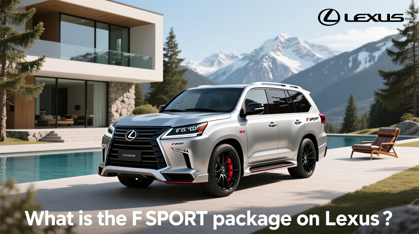 How to Choose Lexus LX600 F SPORT: What Is the F SPORT Package?