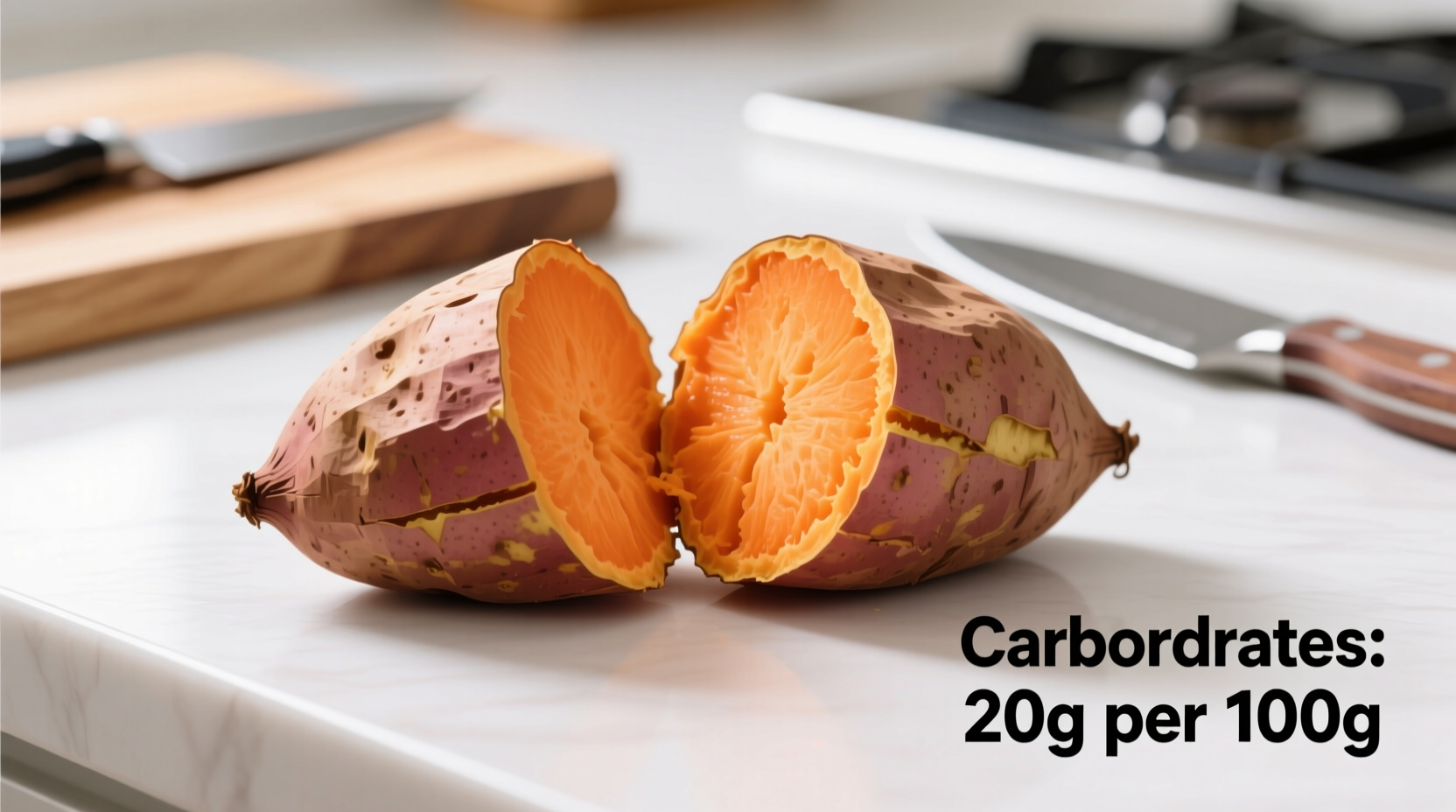 How Many Carbs in a Sweet Potato? 27g Per Medium (Data)