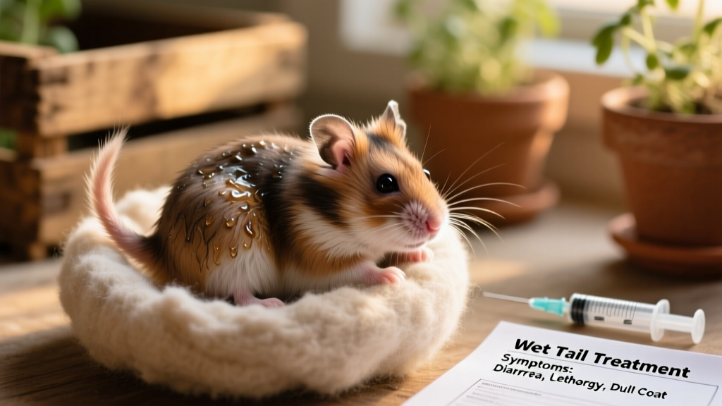 Sick Hamster: Signs and Treatment of Wet Tail in Hamsters