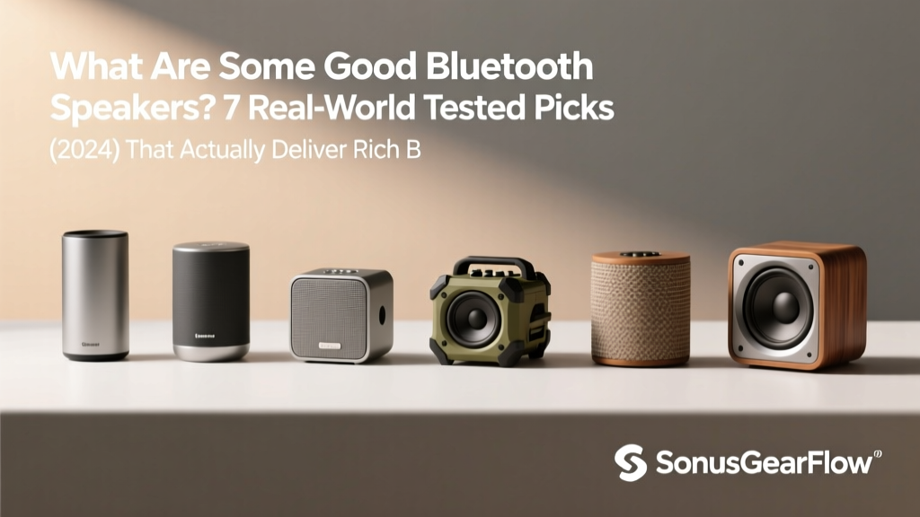 Best Bluetooth Speakers (2026) — Real-Tested Picks
