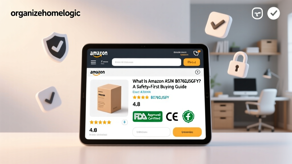 What Is Amazon ASIN B076DJSGFY? A Safety-First Buying Guide