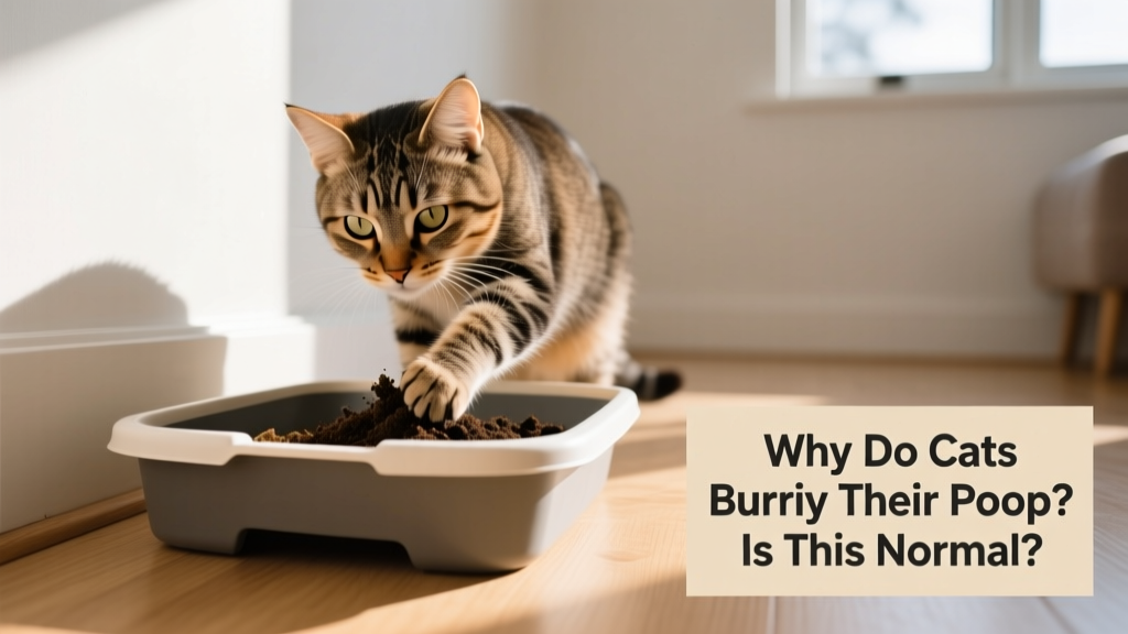 Why Do Cats Bury Their Poop? Is This Normal?