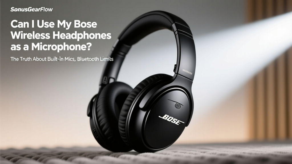 Can Bose Wireless Headphones Be Used as a Mic?