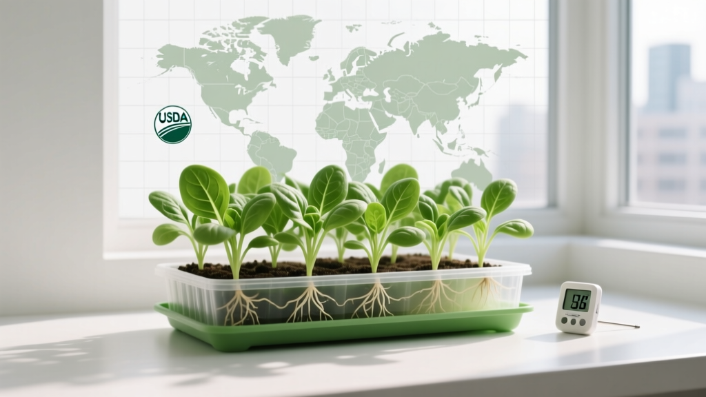 Indoor Spinach Seeds: Fast, Bolt-Resistant Harvests (2026)